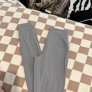 lululemon Light Blue Ribbed Align Leggings